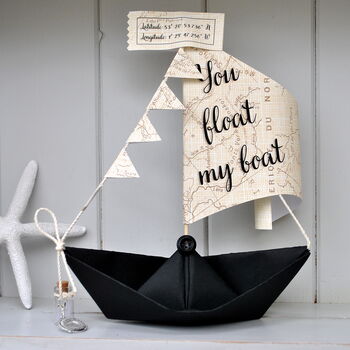 Personalised Valentine's Sail Boat Card, 2 of 10