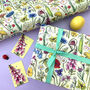 Wildflowers Of Britain Wrapping Paper, thumbnail 3 of 11