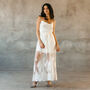 Bridal Lace Overskirt | Detachable Wedding Train, thumbnail 10 of 12