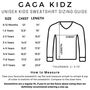 Personalised Kids Letter Sweatshirt In Black, thumbnail 8 of 9