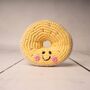 Handmade Doughnut Yellow Fair Trade Toy, thumbnail 1 of 3