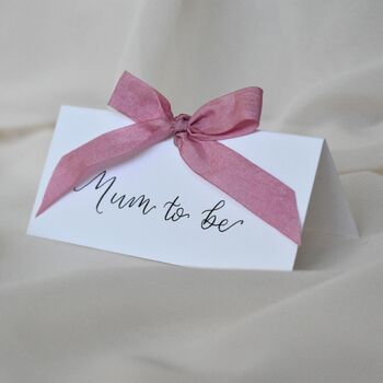 Pink And Blue Baby Shower Place Cards X 10, 5 of 8