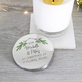 New Home Christmas Scented Candle With Lid, 9 of 10