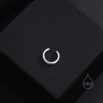Sterling Silver Cz Ear Cuff, 6 of 12