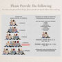 Personalised 50th Birthday Friends Illustration Print, thumbnail 7 of 7