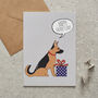 German Shepherd Father’s Day Card – Dog Dad Card From The Dog, thumbnail 1 of 12