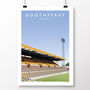 Hull City Boothferry Park South Stand Poster, thumbnail 2 of 8