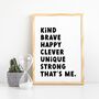 Children's Positive Affirmation Print, thumbnail 6 of 9