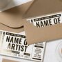 Personalised Concert Ticket Gift Voucher For Daughter, thumbnail 8 of 9