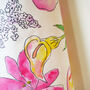 Cotton Lilies Tea Towel, thumbnail 5 of 7