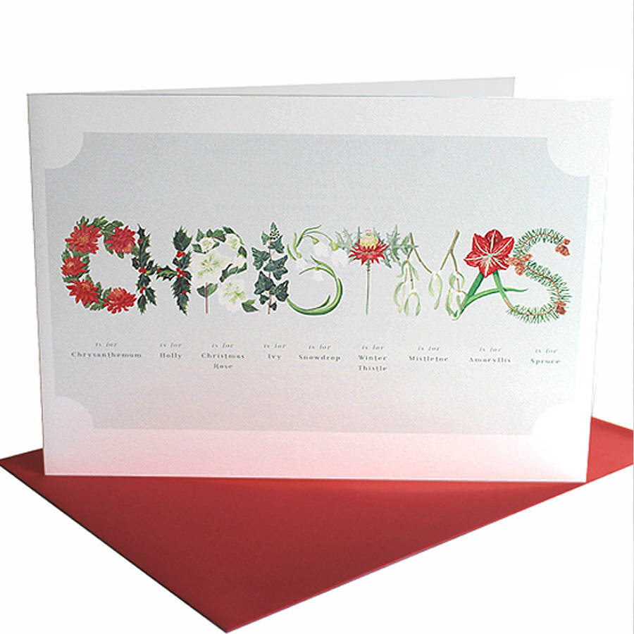 New 88 Flower Card Letter