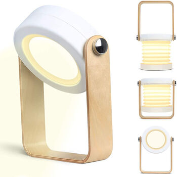Smart LED Bedside Lamp Lantern, 3 of 5