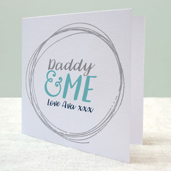Daddy And Me Card, 2 of 5