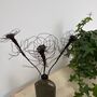 Three Handmade Wire Anemone Stems, thumbnail 6 of 11