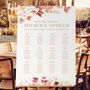 Autumn Wedding Table Plan, thumbnail 3 of 5