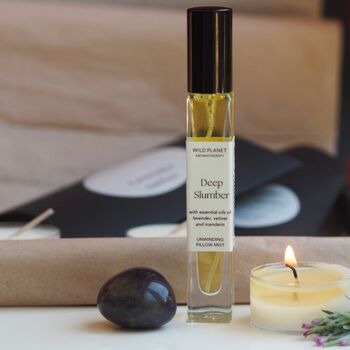 Personalised Deep Sleep Letterbox Gift – Natural Aromatherapy Sleep Box With Lavender And Amethyst, 6 of 10