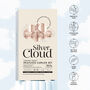 Silver Cloud Caramel Satin Heatless Curler Set, thumbnail 4 of 4