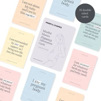 Pregnancy Affirmation Cards, 4 of 9