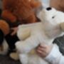 Cuddly Companion Cream Puppy Dog Soft Toy, thumbnail 1 of 5