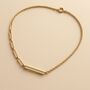 Light Line Link Chain Necklace, thumbnail 1 of 2