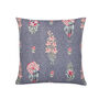 Les Indes Mahua Floral Recycled Cotton Cushion Cover, thumbnail 3 of 6