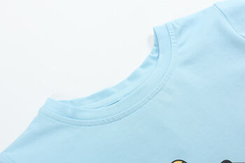Timmy Blue Tractor Printed T Shirt, 3 of 10