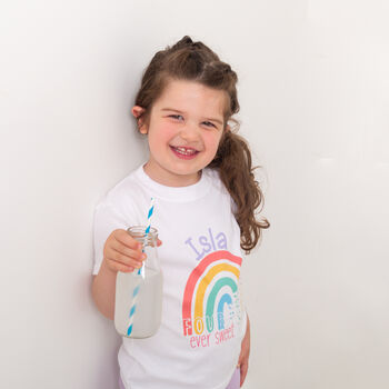 Personalised Four Ever Sweet 4th Birthday T Shirt, 8 of 12