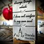 Halloween/Gothic Decor | Dracula 'Sea Of Wonders' Quote Wax Melt Bar, thumbnail 2 of 5