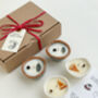 Christmas Pinch Pot Candle Aromatherapy Gift Box, thumbnail 1 of 5