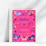 Digital Editable Butterfly Kids Birthday Party Invitation Template, thumbnail 1 of 9