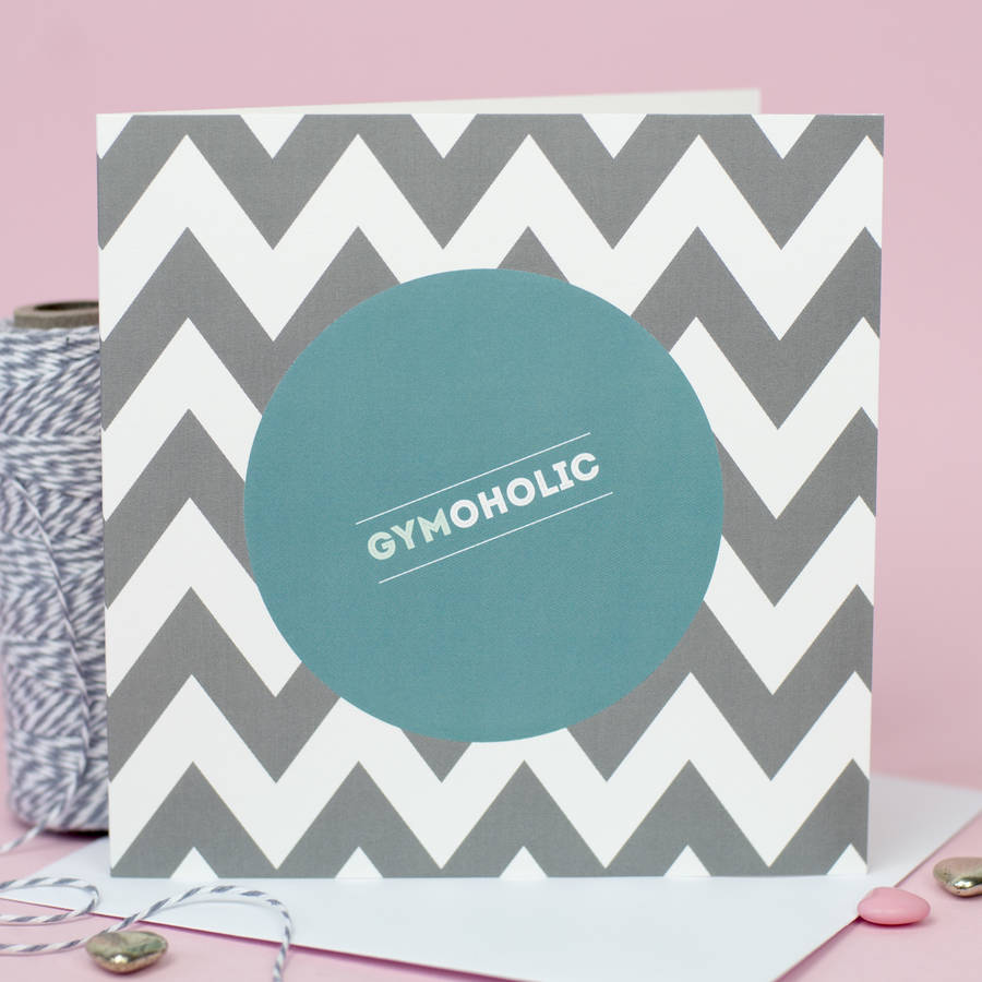 Image of Gymoholic Greeting Card