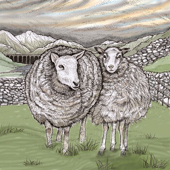 'Sheep' Print, 3 of 3