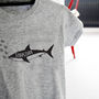 Personalised Children's Shark T Shirt, thumbnail 2 of 7
