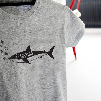 Personalised Children's Shark T Shirt, 2 of 7
