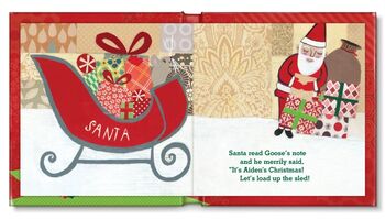 Baby's First Christmas' Personalised Children's Book, 5 of 11