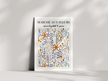 Marché Aux Fleurs Abstract Art Wall Print No.Two, 5 of 9
