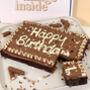 The Personalised Caramel Brownie Slab, thumbnail 1 of 3