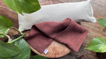 Weighted Lavender Eye Pillow With Removable Tencel Cover – Four Colours, 8 of 9