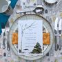 Christmas Table 'Write Your Own Menu' Place Prints, thumbnail 1 of 6