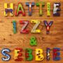 Children's Wooden Decorative Door Letters And Plaques, thumbnail 2 of 6