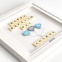 Baby Boy Happy Baptism Day Personalised Gift Frame, thumbnail 5 of 8