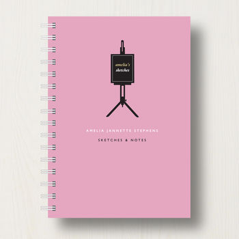 Personalised Art Lover's Journal Or Notebook, 9 of 10