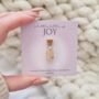A Little Bottle Of Joy Citrine Crystal Wish Jar, thumbnail 1 of 5