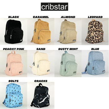 corduroy backpack purse