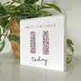 Leopard Love 11th Birthday Card, thumbnail 2 of 3