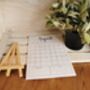 Plantable Eco Desk Calendar Made From Seeded Card 2023, thumbnail 5 of 6