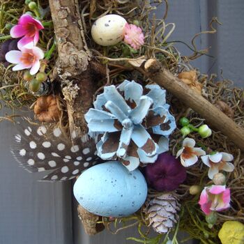 Spring Easter Wreath For Home Wall Door Decoration, 2 of 4
