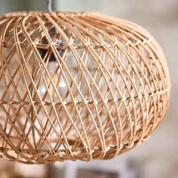 Round Diamond Woven Pendant Shade, 4 of 5