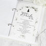Personalised Leaf Wedding Planner, thumbnail 11 of 12