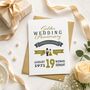 Personalised Golden Wedding Anniversary Card, thumbnail 2 of 6